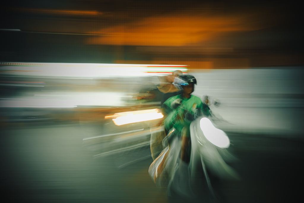 GRAB AND GO - Bali Bikers Poster.